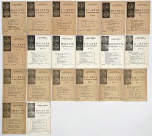 Bulletin numismatique 1979 et 1980 - complet