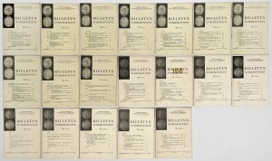 Bulletin numismatique 1974 et 1975 - complet