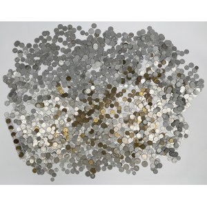 PRL duży zestaw monet MIX (prawie 5kg)