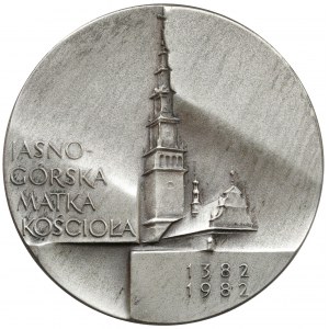 Medal SREBRO 1982 - Jasnogórska Matka Kościoła