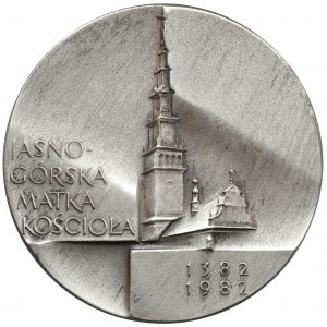 Médaille d'argent 600 ans de présence du tableau à Jasna Góra 1382-1982