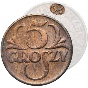 5 groszy 1934 - rzadkie