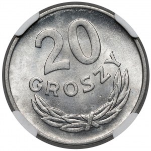 20 groszy 1957 - wąska data - rzadkie