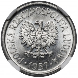 20 groszy 1957 - wąska data - rzadkie
