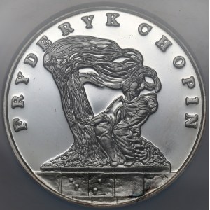 DUŻY Tryptyk 200.000 złotych 1990 Chopin