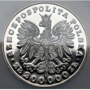 DUŻY Tryptyk 200.000 złotych 1990 Chopin