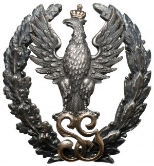 Insigne de l'École de guerre - en ARGENT - pour le Maj.
