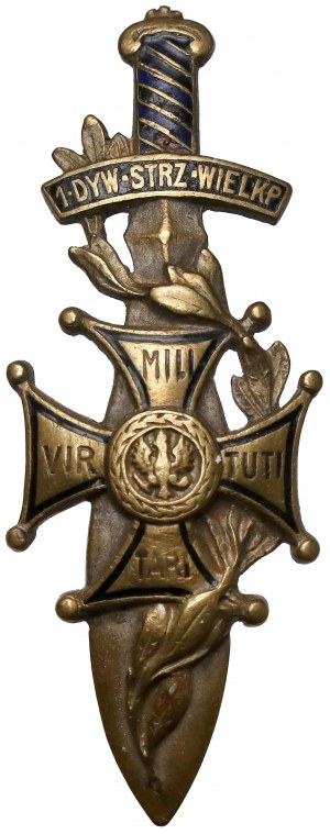 Badge, 14th Infantry Division (1st Greater Poland Rifle Division).