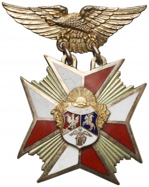 II RP, Croix pour services méritoires rendus à l'Union nationale polonaise (ZNP)