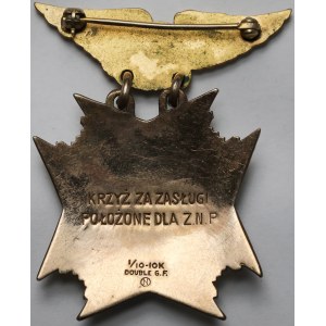 Krzyż za Zasługi Położone dla ZNP - Związek Nauczycielstwa Polskiego (?)