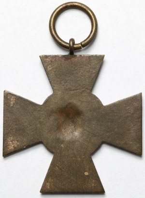 II RP, Croix commémorative de la troisième marche de l'Association des tirailleurs à Lviv sur le trajet Zadwórze - Lviv le 19 mai 1929.