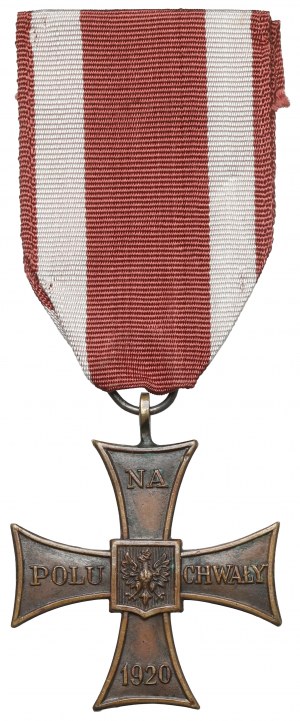 PSZnZ, Cross of Valor 1920 - Samuel Kretschmer, Jerusalem - thick