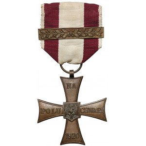 PSZnZ, Krzyż Walecznych 1920 - Kropka nad mieczem - z jednym okuciem