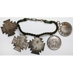 Niemcy, Medale strzeleckie 1914-1932 - zestaw (5szt)