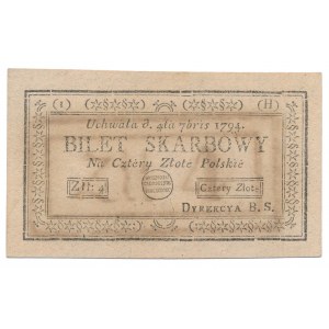 4 złote 1794 - (1)(H)