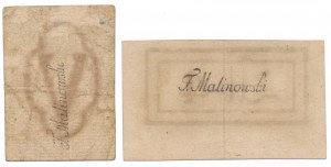 5 pennies et 4 zlotys (2)(A) 1794 - ensemble (2pcs)