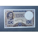 10 złotych 1919 - S.1.A. - fioletowa klauzula