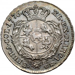 Poniatowski, Dwuzłotówka 1776 EB