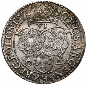 Sigismond III Vasa, Malbork Sixième domaine 1599 - grande tête