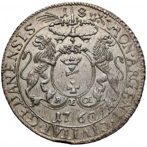 August III Sas, Ort Gdańsk 1760 REOE
