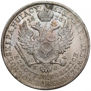 5 Polish zloty 1833 KG