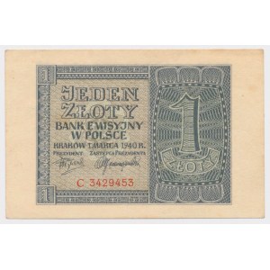 1 złoty 1940 - C