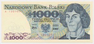PLN 1 000 1975 - A