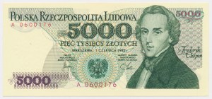 PLN 5 000 1982 - A