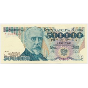 500.000 zł 1990 - A