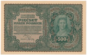 500 mkp 1919 August - I Serja BO (Mił.28a)