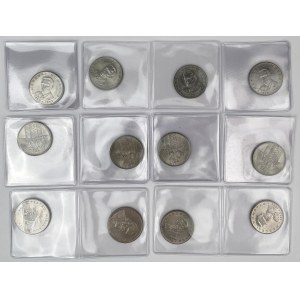 20-50 złotych 1974-1983 - zestaw (12szt)