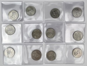 20-50 złotych 1974-1983 - zestaw (12szt)