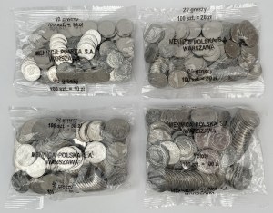 Mint bags 10 pennies - 1 zloty 2019 - set (4pcs)