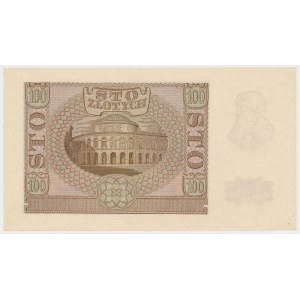 100 złotych 1940 - Ser.B - Falsyfikat ZWZ