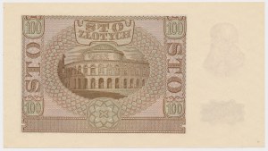 100 zloty 1940 - Ser.B - Falsification of ZWZ