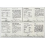 Jersey, Kajmany, Turks i Caicos, srebrne monety WWF - zestaw (4szt)