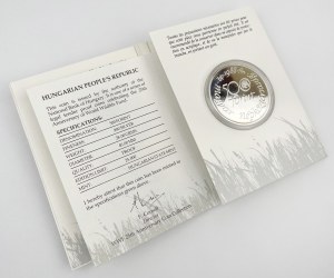 Hongrie, 500 forints 1988 - WWF / World Wildlife Fund