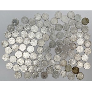 Głowa Kobiety 2 złote 1932-1934 - zestaw (97szt)