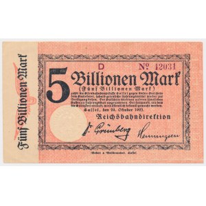 Niemcy, 5 bln Mark 1923
