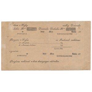Powstanie Listopadowe, Asygnacja Skarbowa na 200 złotych 1831