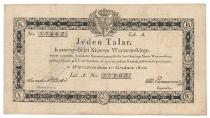 1 thaler 1810 - Potocki