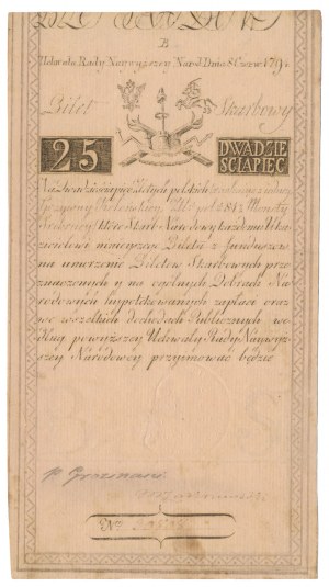25 or 1794 - B - très belle