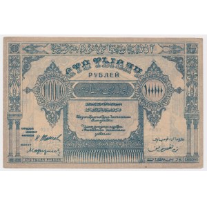 Rosja, Azerbejdżan, 100.000 Rubli 1922