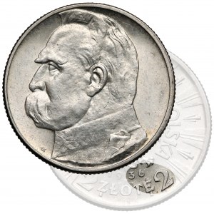 Piłsudski 2 złote 1936