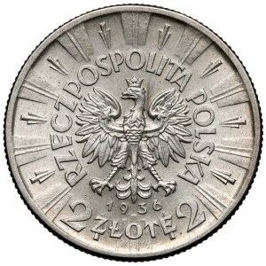 Piłsudski 2 złote 1936