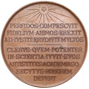 Medal 1888 - 25-lecie pracy redaktorskiej Michała Nowodworskiego w Przeglądzie Katolickim