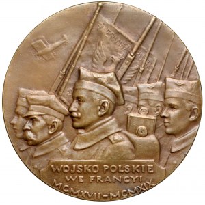 Medal, Jenerał Józef Haller 1919 (duży)