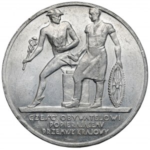 Medal Pamiątka z Powszechnej Wystawy Krajowej, Poznań 1929 - PIĘKNY