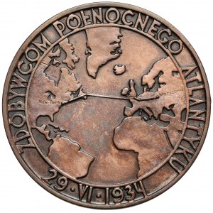 Medal Józefowi i Bolesławowi Adamowiczom - Zdobywcom Północnego Atlantyku 1934