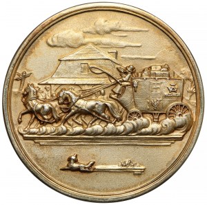 Médaille d'ARGENT Exposition philatélique Varsovie 1938